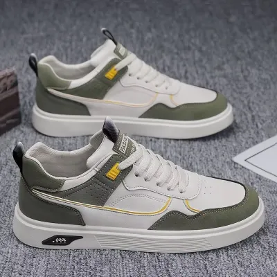 Men's Trendy  PU Leather Board Shoes